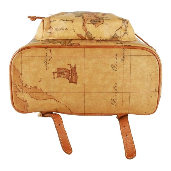 Authenticity Guaranteed Alviero Martini Classe world map backpack main image 11